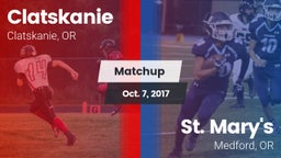 Matchup: Clatskanie vs. St. Mary's  2017