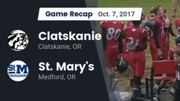 Recap: Clatskanie  vs. St. Mary's  2017
