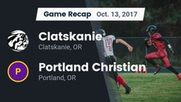 Recap: Clatskanie  vs. Portland Christian  2017