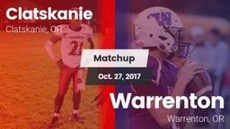 Matchup: Clatskanie vs. Warrenton  2017