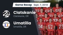 Recap: Clatskanie  vs. Umatilla  2018