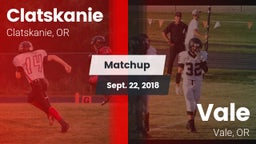 Matchup: Clatskanie vs. Vale  2018