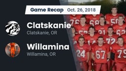 Recap: Clatskanie  vs. Willamina  2018