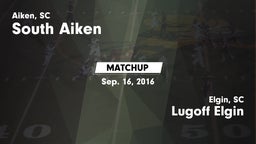 Matchup: South Aiken vs. Lugoff Elgin  2016