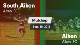 Matchup: South Aiken vs. Aiken  2016