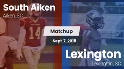 Matchup: South Aiken vs. Lexington  2018