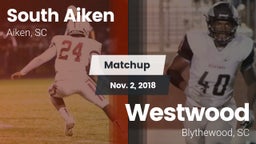 Matchup: South Aiken vs. Westwood  2018