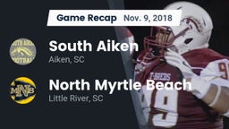 Recap: South Aiken  vs. North Myrtle Beach  2018