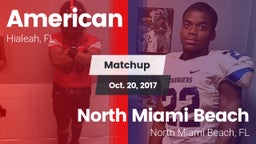 Matchup: American vs. North Miami Beach  2017