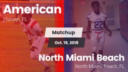 Matchup: American vs. North Miami Beach  2018
