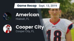 Recap: American  vs. Cooper City  2019