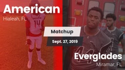 Matchup: American vs. Everglades  2019