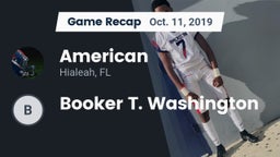 Recap: American  vs. Booker T. Washington 2019