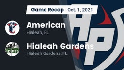 Recap: American  vs. Hialeah Gardens  2021