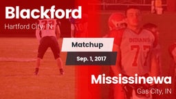 Matchup: Blackford vs. Mississinewa  2017