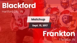 Matchup: Blackford vs. Frankton  2017