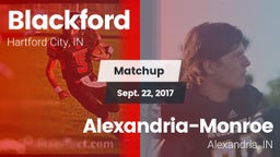 Matchup: Blackford vs. Alexandria-Monroe  2017