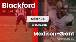 Matchup: Blackford vs. Madison-Grant  2017