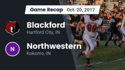 Recap: Blackford  vs. Northwestern  2017