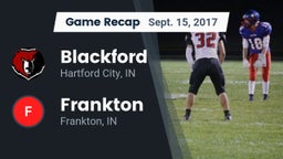 Recap: Blackford  vs. Frankton  2017