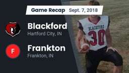 Recap: Blackford  vs. Frankton  2018