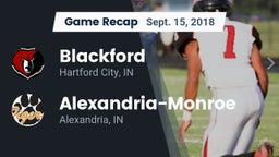 Recap: Blackford  vs. Alexandria-Monroe  2018