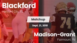 Matchup: Blackford vs. Madison-Grant  2018