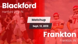 Matchup: Blackford vs. Frankton  2019