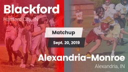 Matchup: Blackford vs. Alexandria-Monroe  2019