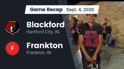 Recap: Blackford  vs. Frankton  2020