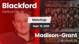 Matchup: Blackford vs. Madison-Grant  2020