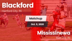 Matchup: Blackford vs. Mississinewa  2020