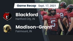 Recap: Blackford  vs. Madison-Grant  2021