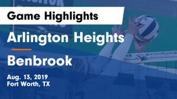 Arlington Heights  vs Benbrook  Game Highlights - Aug. 13, 2019