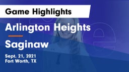 Arlington Heights  vs Saginaw Game Highlights - Sept. 21, 2021
