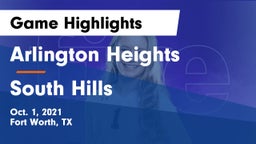 Arlington Heights  vs South Hills  Game Highlights - Oct. 1, 2021