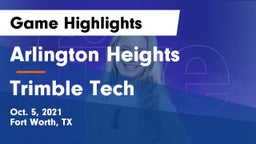 Arlington Heights  vs Trimble Tech  Game Highlights - Oct. 5, 2021