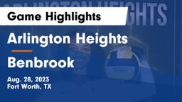 Arlington Heights  vs Benbrook  Game Highlights - Aug. 28, 2023