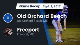 Recap: Old Orchard Beach  vs. Freeport  2017