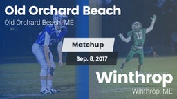 Matchup: Old Orchard Beach vs. Winthrop  2017