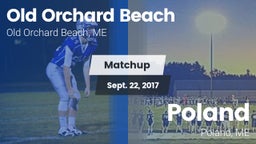 Matchup: Old Orchard Beach vs. Poland  2017