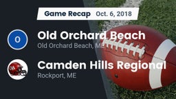 Recap: Old Orchard Beach  vs. Camden Hills Regional  2018