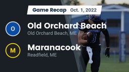 Recap: Old Orchard Beach  vs. Maranacook  2022