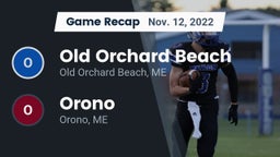 Recap: Old Orchard Beach  vs. Orono  2022