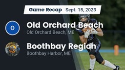 Recap: Old Orchard Beach  vs. Boothbay Region  2023