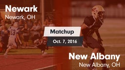 Matchup: Newark vs. New Albany  2016