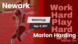 Matchup: Newark vs. Marion Harding  2017