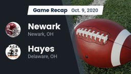 Recap: Newark  vs. Hayes  2020