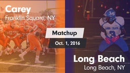 Matchup: Carey vs. Long Beach  2016