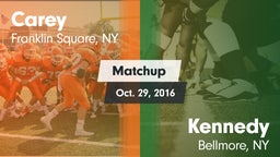 Matchup: Carey vs. Kennedy  2016